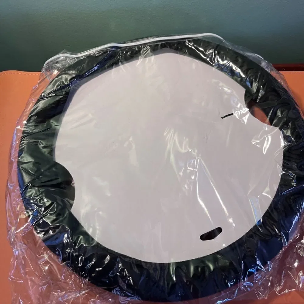 NWT Quick Heated Steering Wheel 15 inches Cover Black Standard 12 Volt Velour